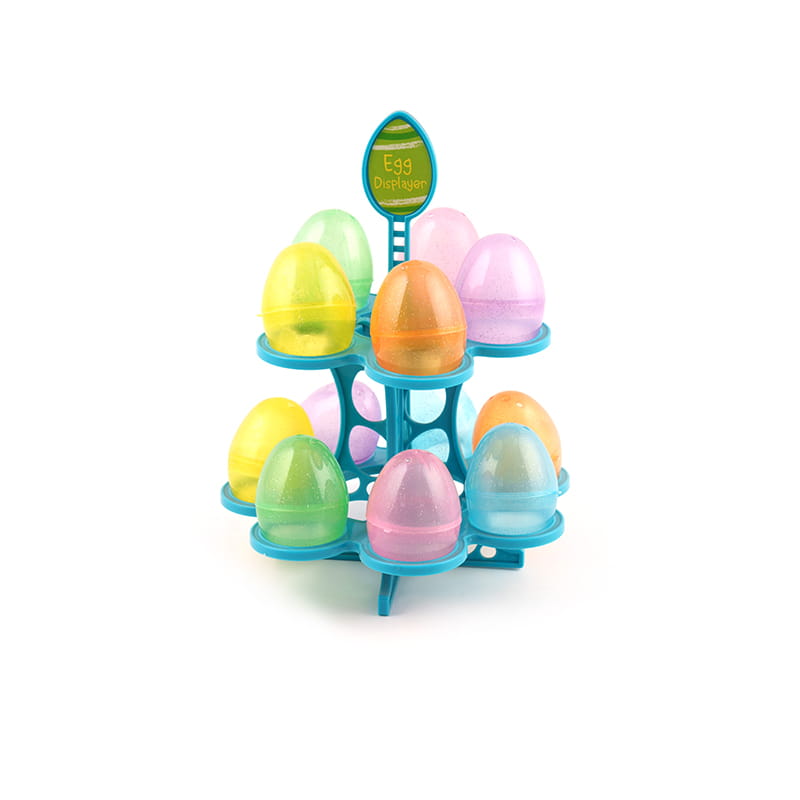 Toy de huevos de Pascua de brillo de plástico